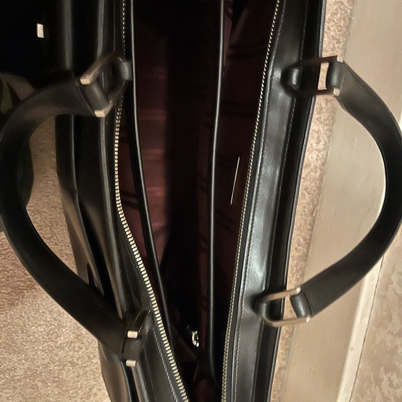 Tumi Black Leather Bag / Briefcase
